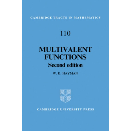 Multivalent Functions