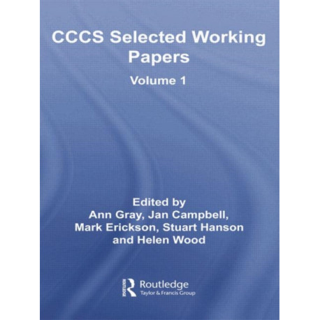 CCCS Selected Working Papers: Volume 1