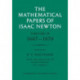 The Mathematical Papers of Isaac Newton: Volume 2, 1667-1670