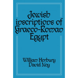 Jewish Inscriptions of Graeco-Roman Egypt