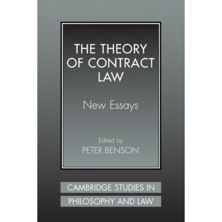 The Theory of Contract Law: New Essays