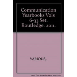 Communication Yearbooks Vols 6-33 Set