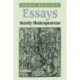 Essays, Mainly Shakespearean