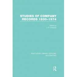 Studies of Company Records (RLE Accounting): 1830-1974