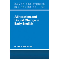 Alliteration and Sound Change in Early English