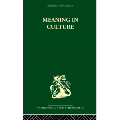 Meaning in Culture