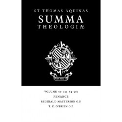 Summa Theologiae: Volume 60, Penance: 3a. 84-90