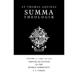 Summa Theologiae: Volume 41, Virtues of Justice in the Human Community: 2a2ae. 101-122