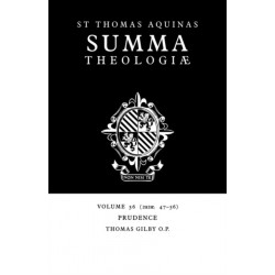 Summa Theologiae: Volume 36, Prudence: 2a2ae. 47-56