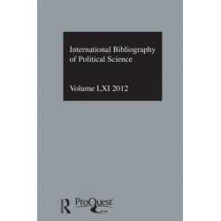 IBSS: Political Science: 2012 Vol.61: International Bibliography of the Social Sciences
