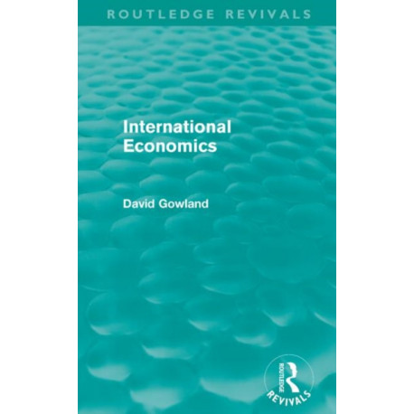 International Economics (Routledge Revivals)