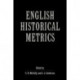 English Historical Metrics