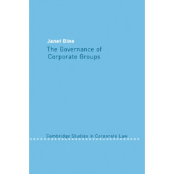 The Governance of Corporate Groups