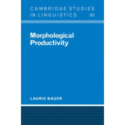 Morphological Productivity