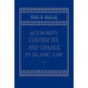 Authority, Continuity and Change in Islamic Law