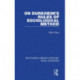 On Durkheim's Rules of Sociological Method