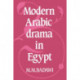 Modern Arabic Drama in Egypt