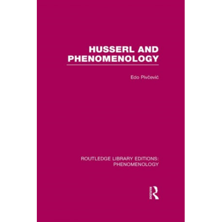 Husserl and Phenomenology