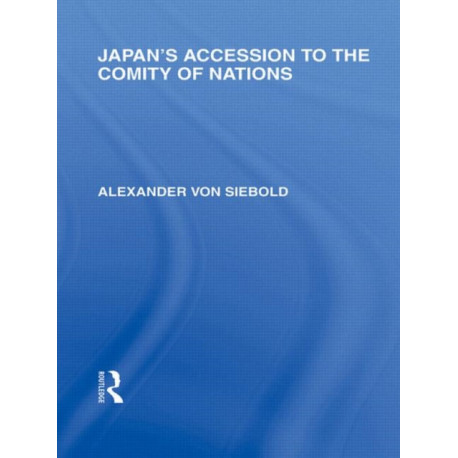 Japan's Accession to the Comity of Nations