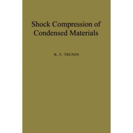 Shock Compression of Condensed Materials