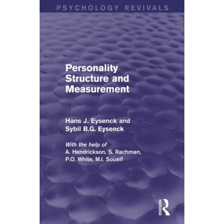 Personality Structure and Measurement