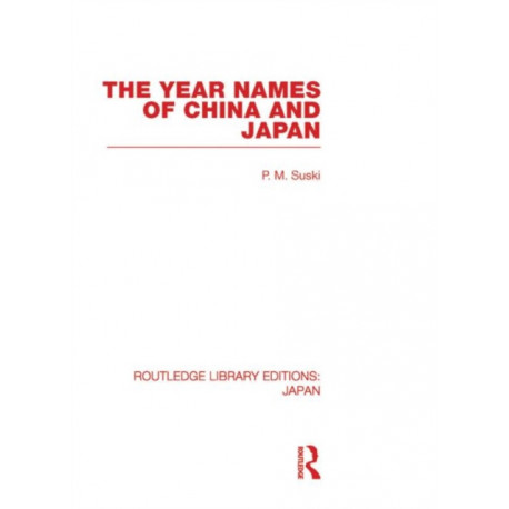The Year Names of China and Japan