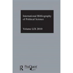 IBSS: Political Science: 2010 Vol.59: International Bibliography of the Social Sciences