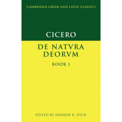 Cicero: De Natura Deorum Book I