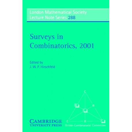 Surveys in Combinatorics, 2001