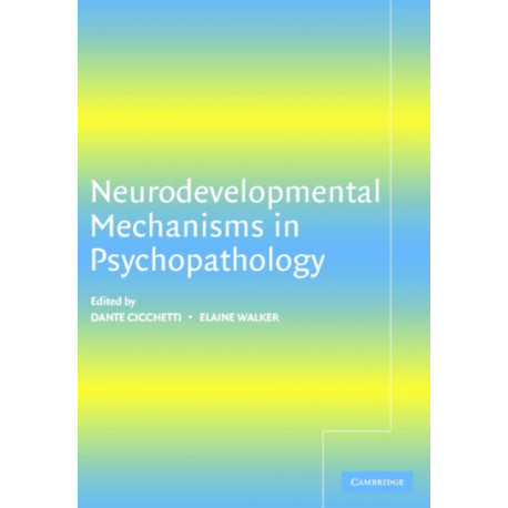 Neurodevelopmental Mechanisms in Psychopathology