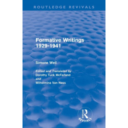 Formative Writings (Routledge Revivals)