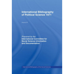 IBSS: Political Science: 1971 Volume 20