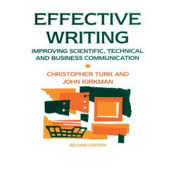 Effective Writing: Improving Scientific, Technical and Business Communication