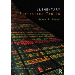 Elementary Statistics Tables