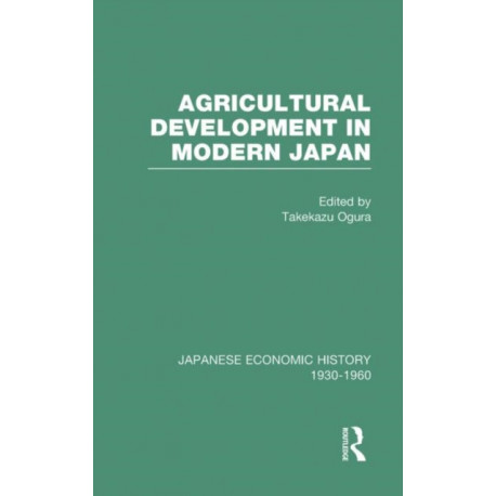 Agricult Dev Modern Japan V 6