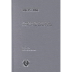 Marketing: Critical Perspectives on Business and Management