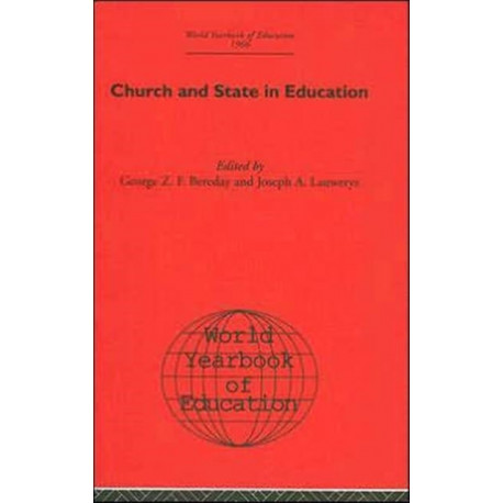 World Yearbook of Education 1966: Church and State in Education