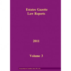 EGLR 2011 Volume 3 and Cumulative Index