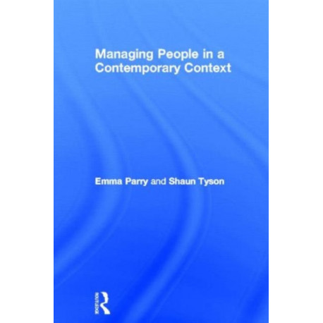 Managing People in a Contemporary Context