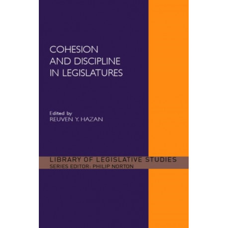 Cohesion and Discipline in Legislatures