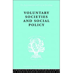 Voluntary Societies and Social Policy