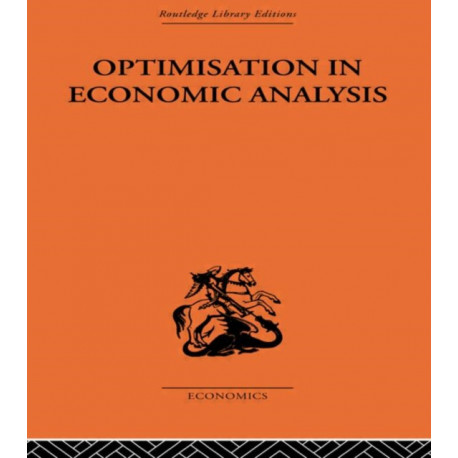 Optimisation in Economic Analysis