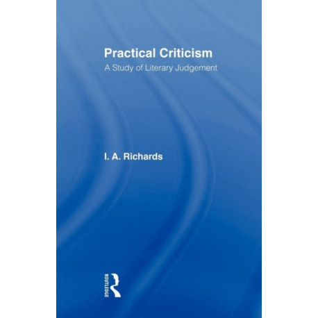 Practical Criticism V 4