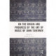 On the Origin and Progress of the Art of Music by John Taverner