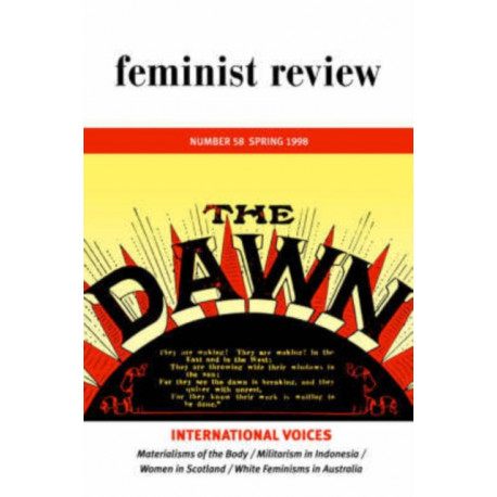 Feminist Review: Issue 43: Issues for Feminism