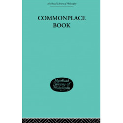 Commonplace Book: 1919-1953