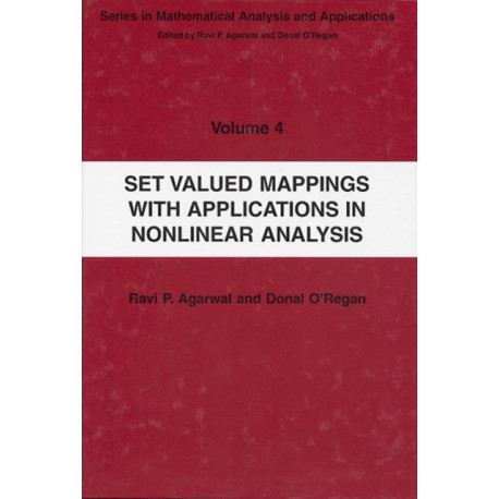 Set Valued Mappings with Applications in Nonlinear Analysis