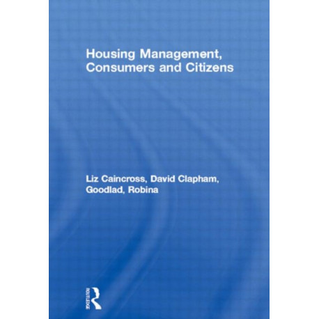 Housing Management, Consumers and Citizens