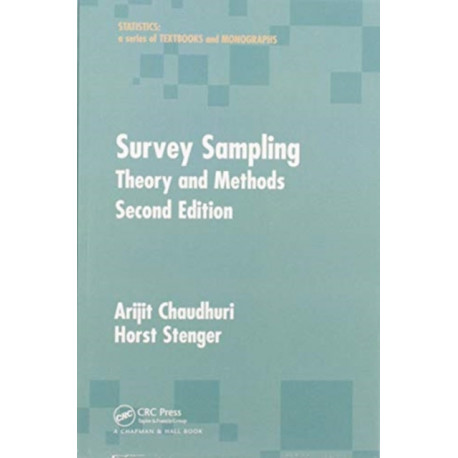 Survey Sampling: Theory and Methods, Second Edition