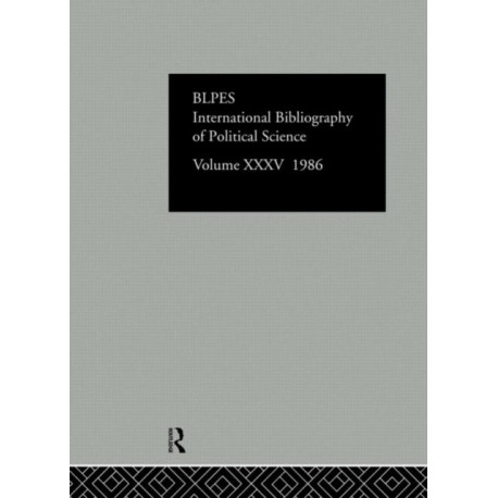 IBSS: Political Science: 1986 Volume 35